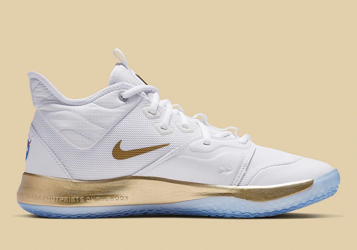 Nike PG 3 NASA 50th white