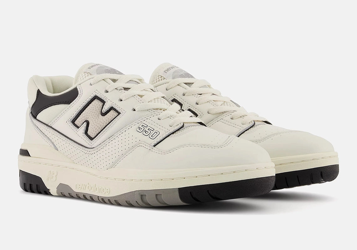 New Balance 550 Cream Black