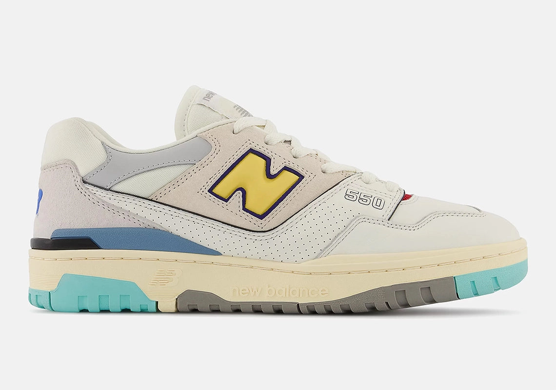 New Balance 550 Sea Salt Yellow