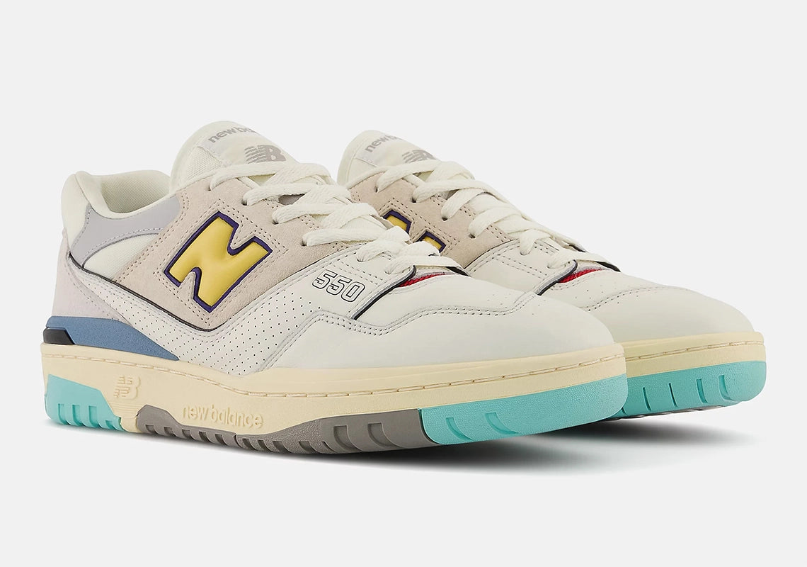 New Balance 550 Sea Salt Yellow