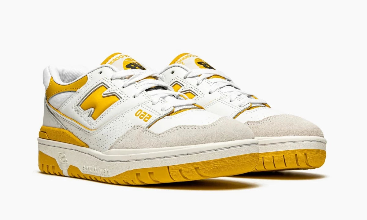 New Balance 550 Sea Salt Varsity Gold