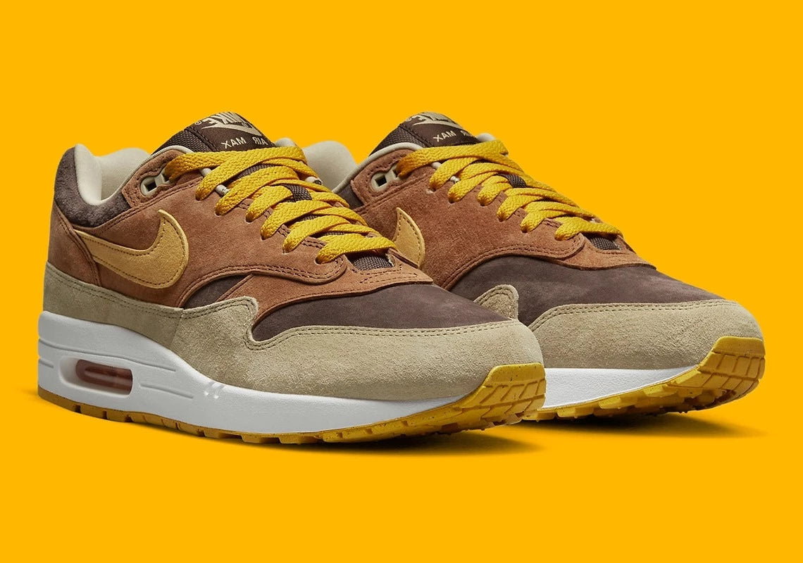 Nike Air Max 1 PRM Duck Pecan Yellow Ochre