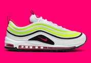 Nike - Air Max 97 White Black Volt Rush Pink