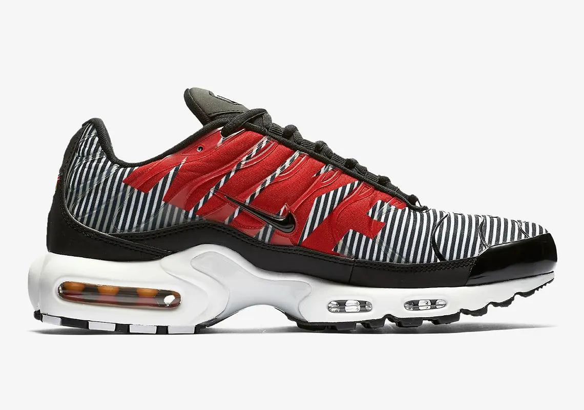 Nike Air Max Plus Striped Black White