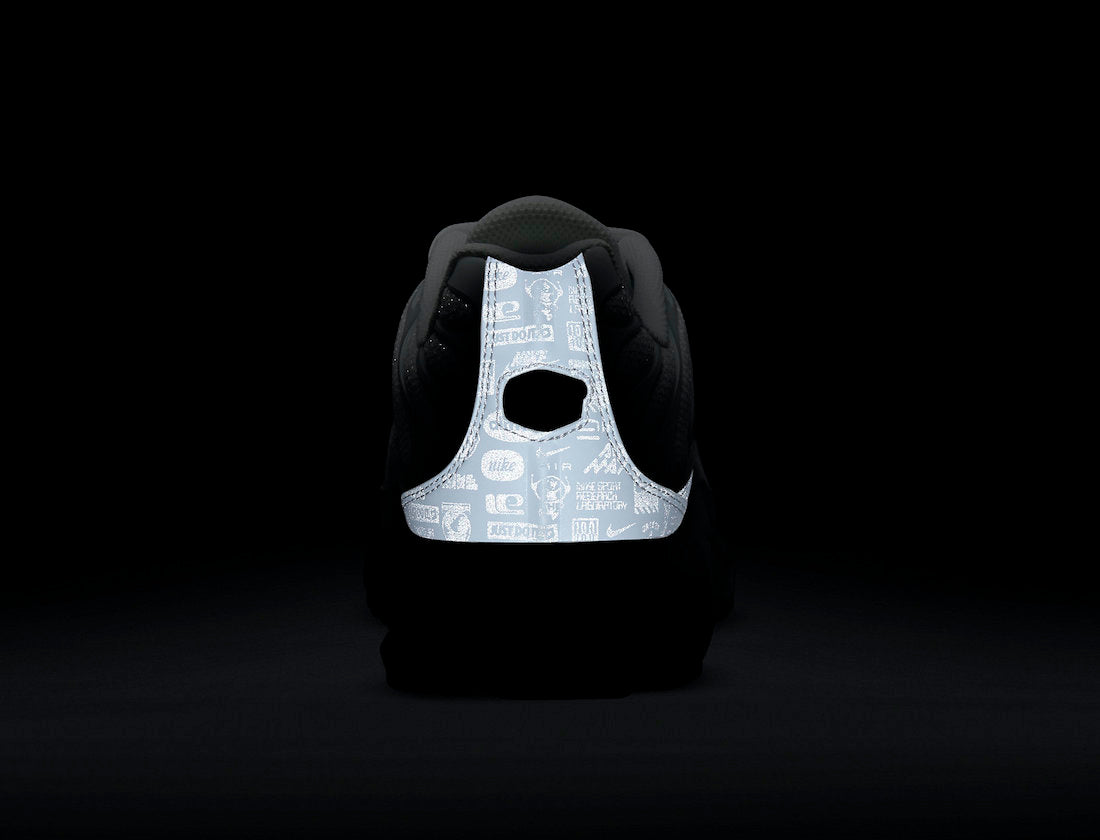 Nike Air Max Plus Platinum Grey Reflective Logos