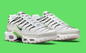 Nike Air Max Plus White Neon Metallic Silver