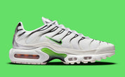 Nike Air Max Plus White Neon Metallic Silver