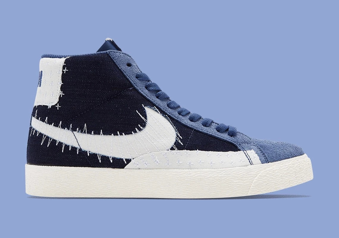 Nike SB - Zoom Blazer Mid Sashiko Mystic Navy