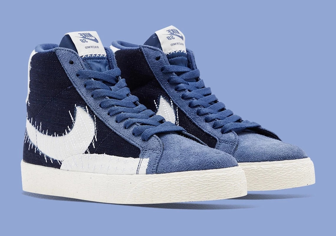 Nike SB - Zoom Blazer Mid Sashiko Mystic Navy