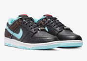 Nike Dunk Low SE Barber Shop Black