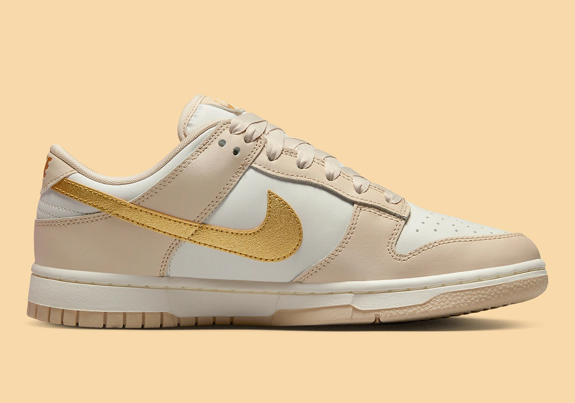 Nike Dunk Low Phantom Metallic Gold