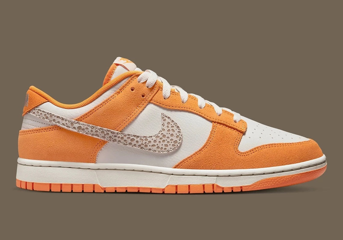 Nike Dunk Low AS Safari Swoosh Kumquat