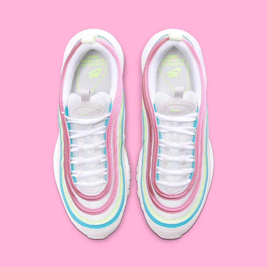 Nike - Air Max 97 White Barely Volt