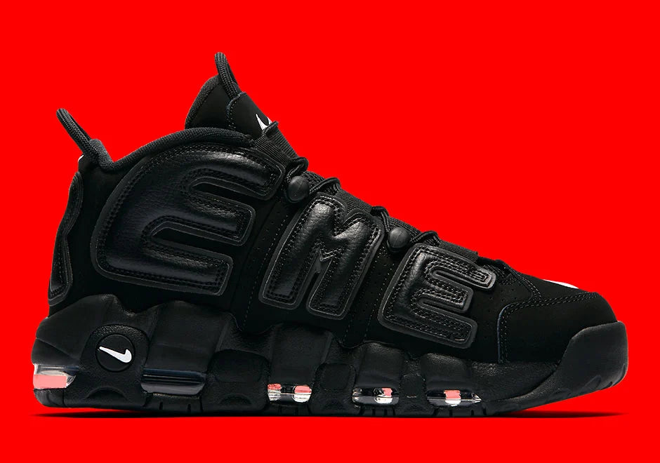 Nike Air More Uptempo Supreme Suptempo Black