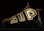 Nike Air More Uptempo Supreme Suptempo Gold